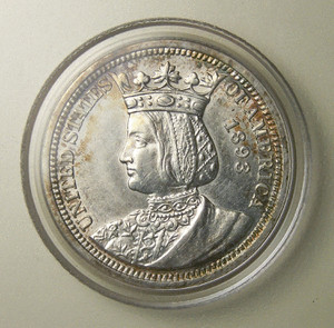 1893 Quarter. - obverse image