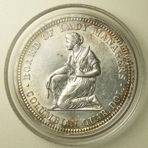 1893 Quarter. - reverse image