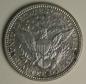 1916-D Quarter. - reverse image