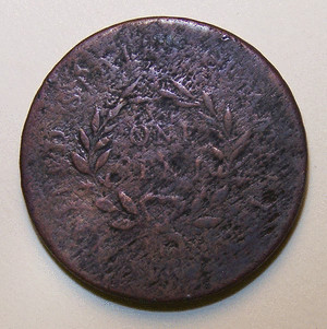 1793 Cent. - reverse image