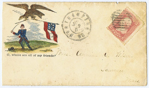 Unlisted Design, with Confederate Flag. image