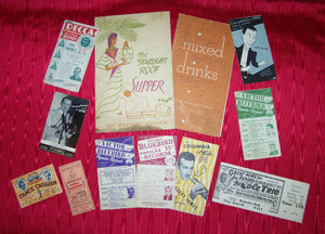 Collection of Vintage Music Autographs and Ephemera. - montage A_Colors image