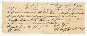 A Mohegan Indian fighting under Col. Seth Warner. image