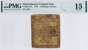 Engraved by Paul Revere: 