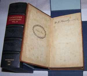 From the Library of a Maryland Signer. image